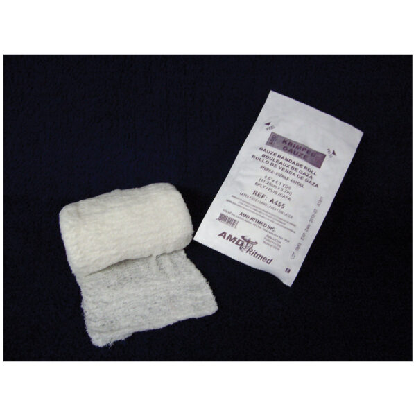 AMD MEDICOM KRIMPED GAUZE BANDAGE ROLLS