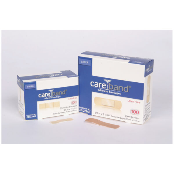 ASO CAREBAND™ SHEER ADHESIVE STRIP BANDAGES