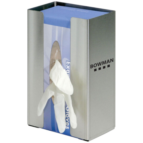 MARKETLAB BOWMAN STAINLESS STEEL GLOVE DISPENSER