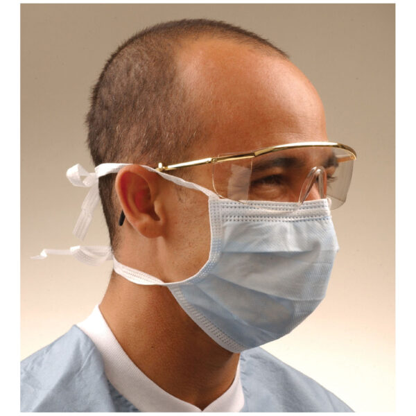 CROSSTEX SURGICAL MASK WITH TIE-ON LACES