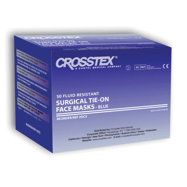 CROSSTEX ADVANTAGE SURGICAL MASK WITH TIE-ON LACES