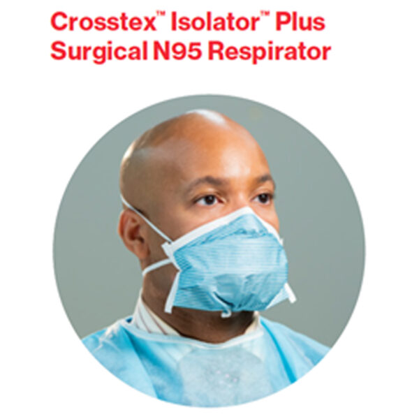 CROSSTEX™ ISOLATOR™ DUCKBILL SURGICAL N95 RESPIRATOR