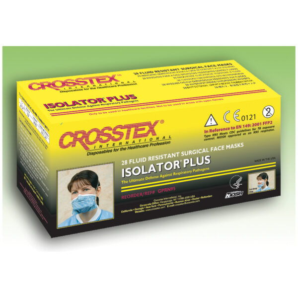 CROSSTEX ISOLATOR® PLUS N95 PARTICULATE RESPIRATOR