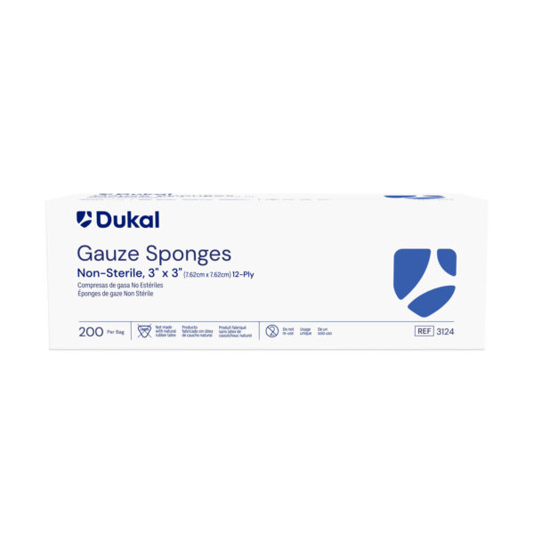 DUKAL WOVEN COTTON GAUZE SPONGES