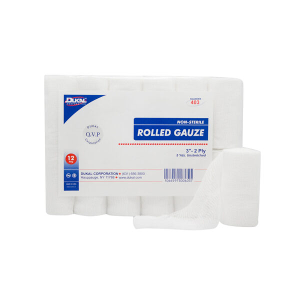 DUKAL ROLLED GAUZE