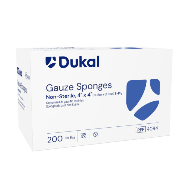 DUKAL WOVEN COTTON GAUZE SPONGES