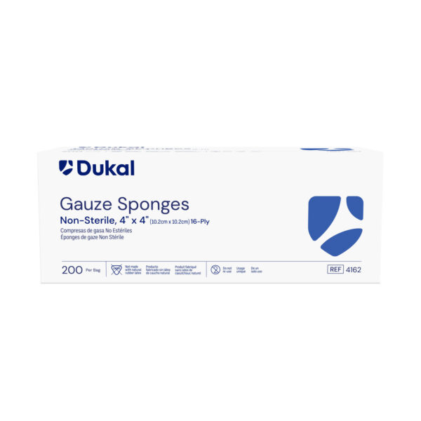 DUKAL WOVEN COTTON GAUZE SPONGES