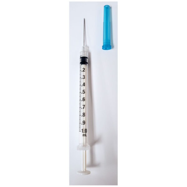 EXEL TB TUBERCULIN SYRINGES WITH LUER SLIP