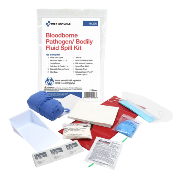 FIRST AID ONLY/ACME UNITED BLOODBORNE PATHOGEN-BODILY FLUID SPILL KIT