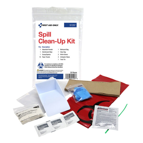 FIRST AID ONLY/ACME UNITED SPILL CLEAN UP KIT