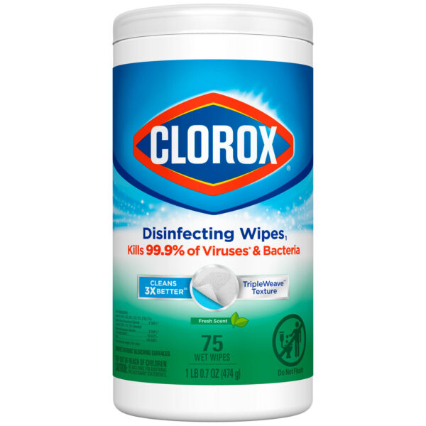 CLOROX COMMERCIAL SOLUTIONS DISINFECTING WIPES