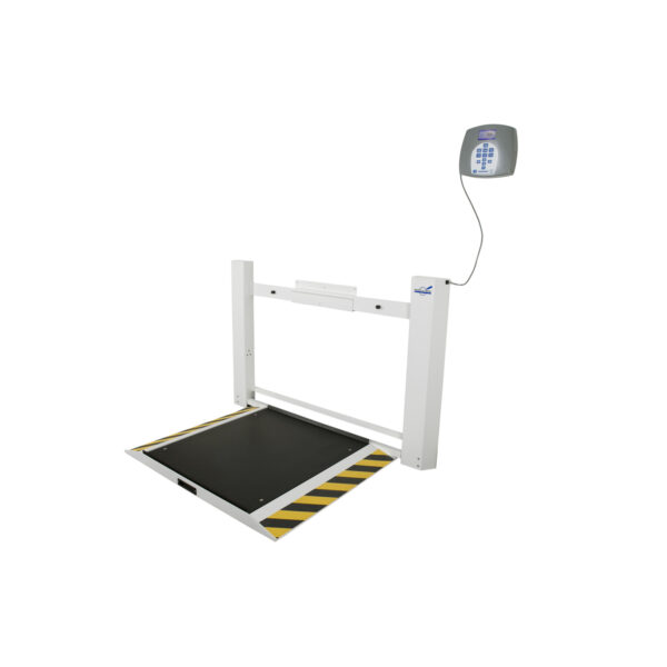 PELSTAR/HEALTH O METER PROFESSIONAL SCALE - ANTIMICROBIAL WALL MOUNTED WHEELCHAIR SCALE