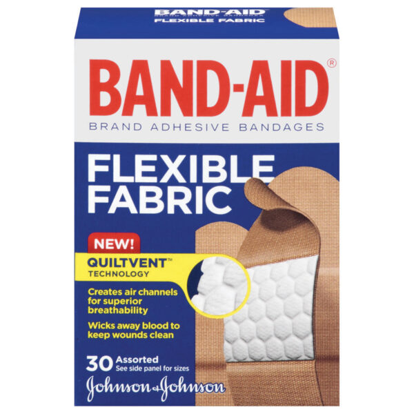 KENVUE BAND-AID® FLEXIBLE FABRIC ADHESIVE BANDAGES