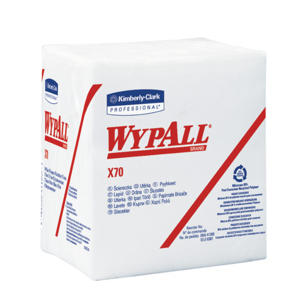 KIMBERLY-CLARK WYPALL® X70 WORKHORSE® MANUFACTURED RAGS