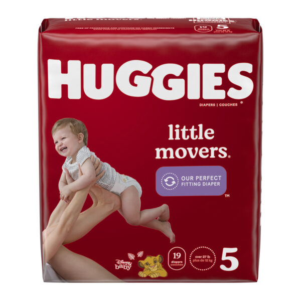 KIMBERLY-CLARK HUGGIES® LITTLE MOVERS DIAPERS