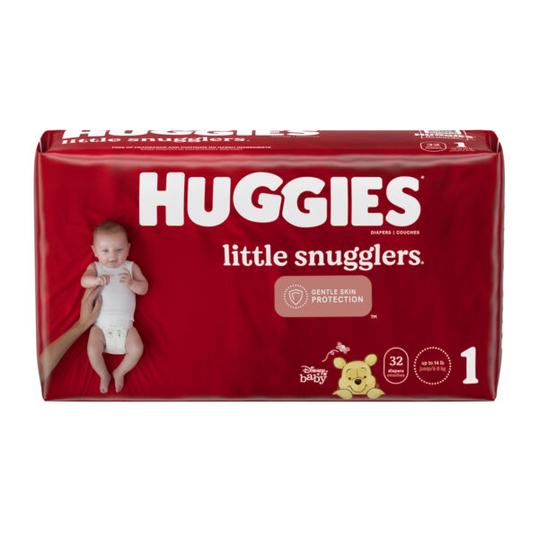 KIMBERLY-CLARK HUGGIES® LITTLE SNUGGLERS DIAPERS