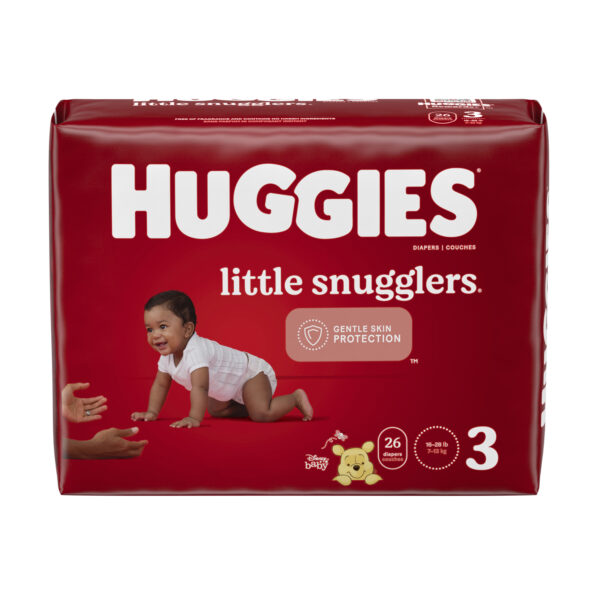 KIMBERLY-CLARK HUGGIES® LITTLE SNUGGLERS DIAPERS