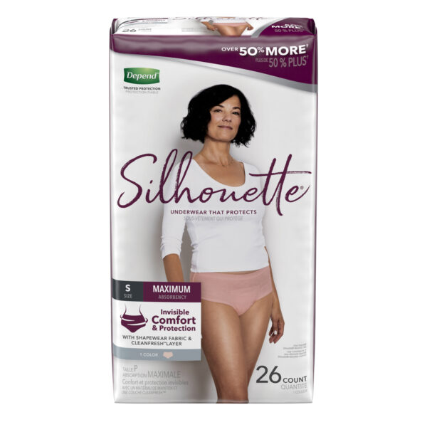 KIMBERLY-CLARK DEPEND™ SILHOUETTE MAXIMUM BRIEFS