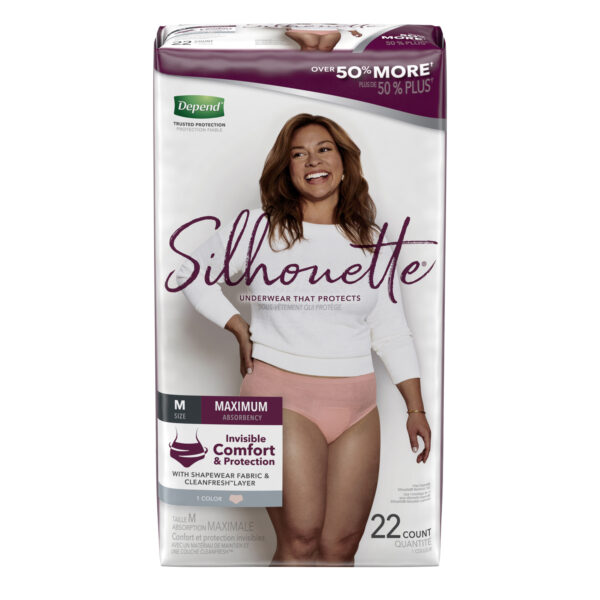 KIMBERLY-CLARK DEPEND™ SILHOUETTE MAXIMUM BRIEFS