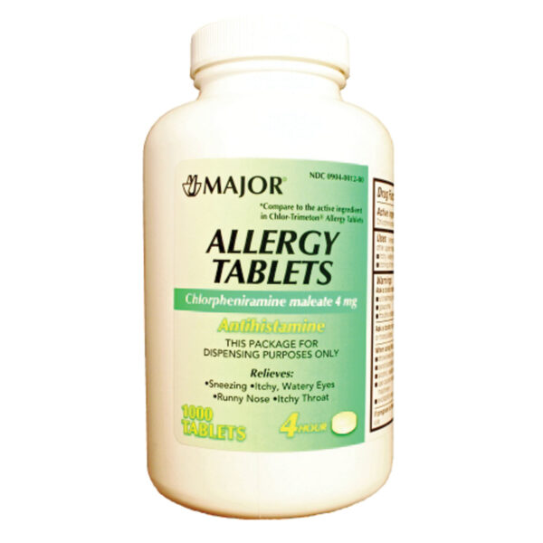 MAJOR ALLERGY TABLETS