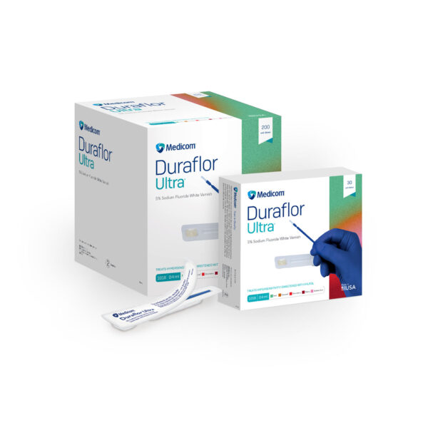 MEDICOM DURAFLOR ULTRA 5% SODIUM FLUORIDE WHITE VARNISH