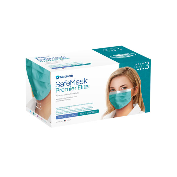 MEDICOM SAFE+MASK® PREMIER ELITE EARLOOP MASK