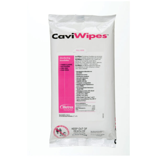 METREX CAVIWIPES™ DISINFECTING TOWELETTES