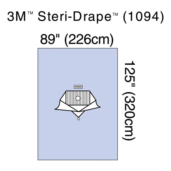 SOLVENTUM STERI-DRAPE™ ARTHROSCOPY DRAPES