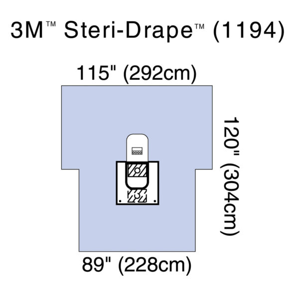 SOLVENTUM STERI-DRAPE™ ARTHROSCOPY DRAPES