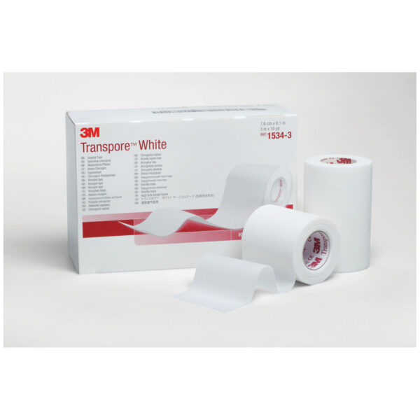 SOLVENTUM TRANSPORE™ WHITE DRESSING TAPE