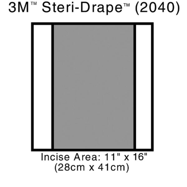 SOLVENTUM STERI-DRAPE™ 2 INCISE DRAPES