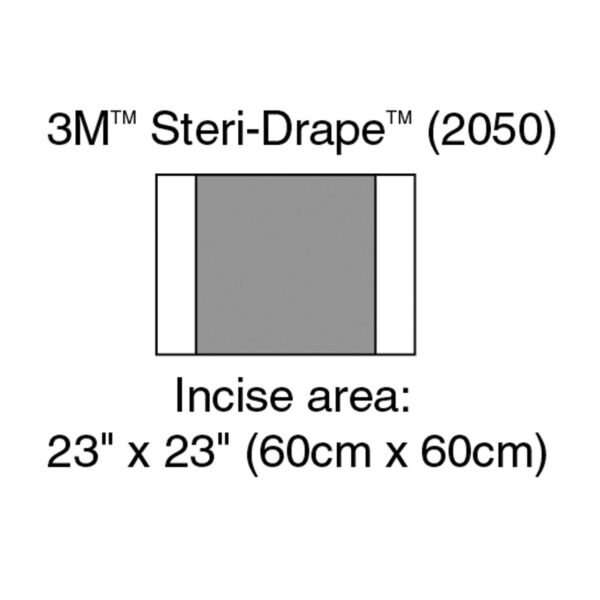 SOLVENTUM STERI-DRAPE™ 2 INCISE DRAPES