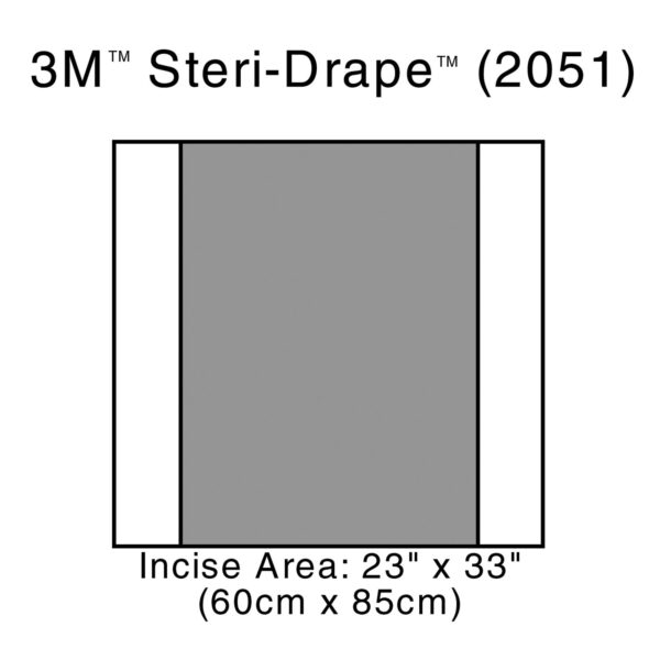 SOLVENTUM STERI-DRAPE™ 2 INCISE DRAPES