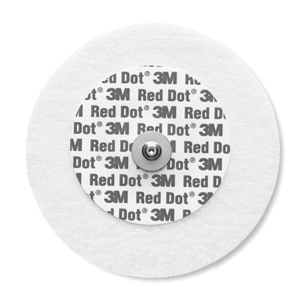 SOLVENTUM RED DOT™ MONITORING ELECTRODES WITH MICROPORE™ TAPE BACKING