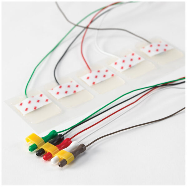 SOLVENTUM RED DOT™ ECG MONITORING ELECTRODES WITH PRE-ATTACHED LEAD WIRE