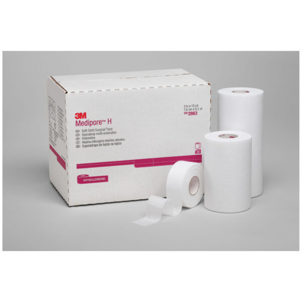 SOLVENTUM MEDIPORE™ H SOFT CLOTH SURGICAL TAPE