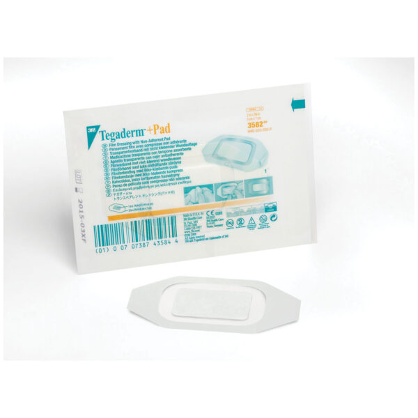 SOLVENTUM TEGADERM™ + PAD FILM DRESSING WITH NON-ADHERENT PAD