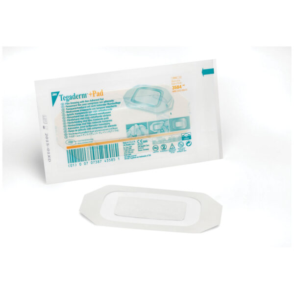 SOLVENTUM TEGADERM™ + PAD FILM DRESSING WITH NON-ADHERENT PAD