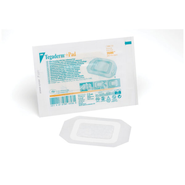 SOLVENTUM TEGADERM™ + PAD FILM DRESSING WITH NON-ADHERENT PAD