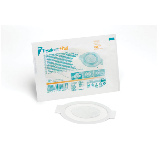 SOLVENTUM TEGADERM™ + PAD FILM DRESSING WITH NON-ADHERENT PAD