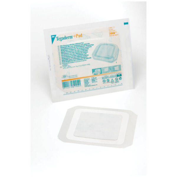 SOLVENTUM TEGADERM™ + PAD FILM DRESSING WITH NON-ADHERENT PAD