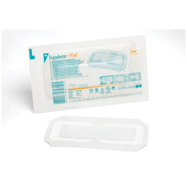 SOLVENTUM TEGADERM™ + PAD FILM DRESSING WITH NON-ADHERENT PAD