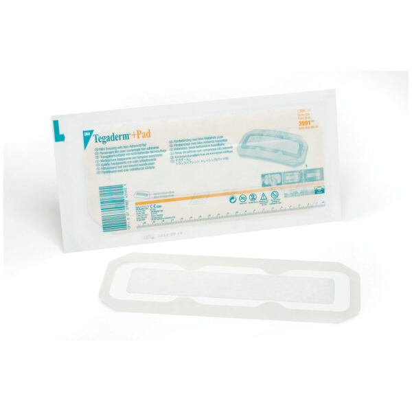 SOLVENTUM TEGADERM™ + PAD FILM DRESSING WITH NON-ADHERENT PAD