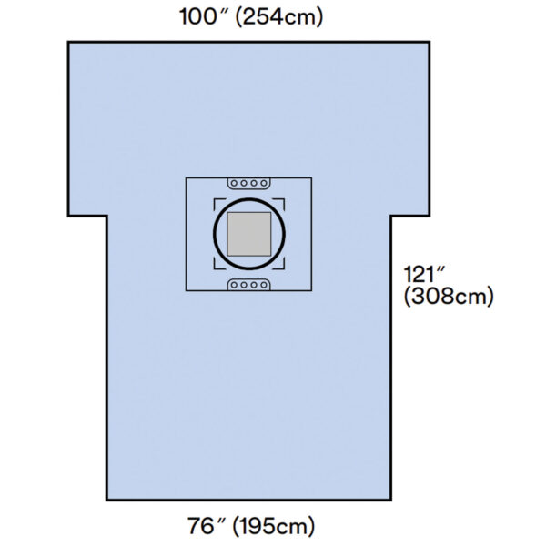 SOLVENTUM STERI-DRAPE™ CESAREAN-SECTION SHEETS & POUCHES