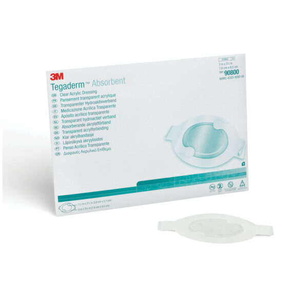 SOLVENTUM TEGADERM™ ABSORBENT CLEAR ACRYLIC DRESSINGS