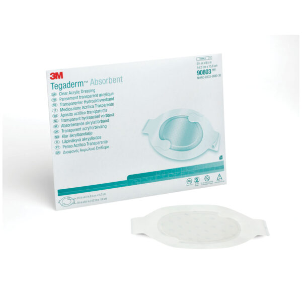 SOLVENTUM TEGADERM™ ABSORBENT CLEAR ACRYLIC DRESSINGS