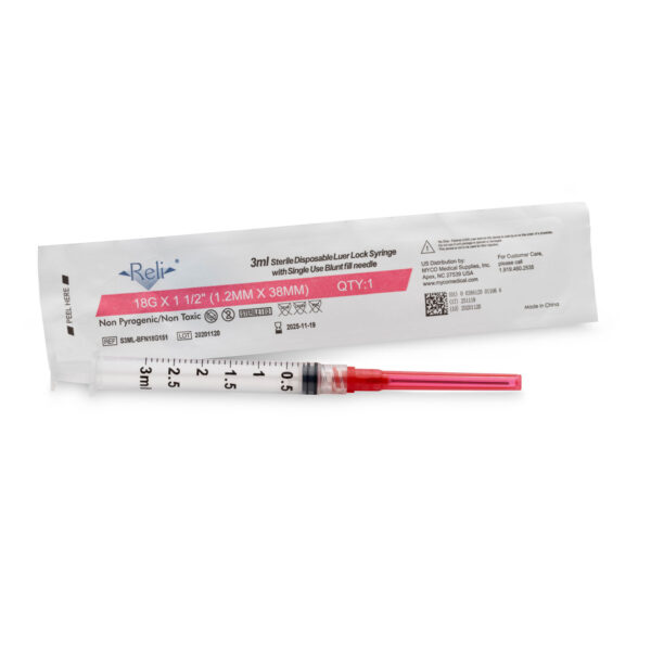 MYCO RELI® BLUNT FILL NEEDLES