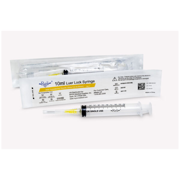 MYCO RELI® CONVENTIONAL HYPODERMIC NEEDLE W/SYRINGE