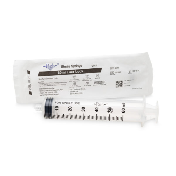 MYCO RELI® CONVENTIONAL LUER LOCK SYRINGE