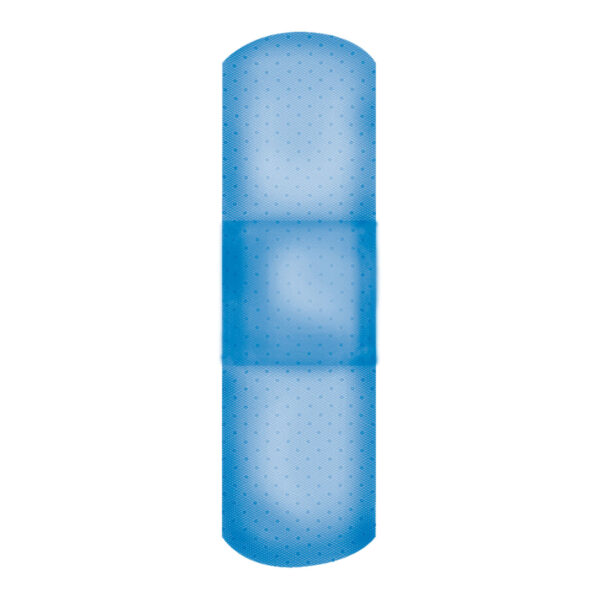 DUKAL BLUE METAL DETECTABLE ADHESIVE BANDAGES